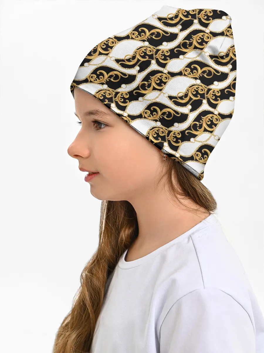 Детская шапка / Волновая вьюга