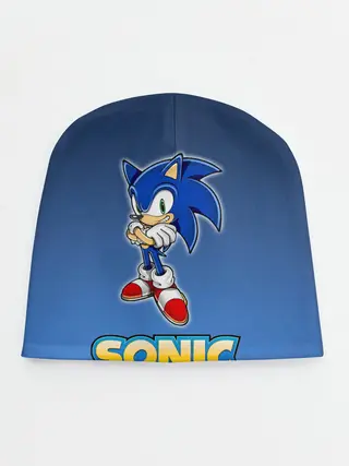 Детская шапка / Соник