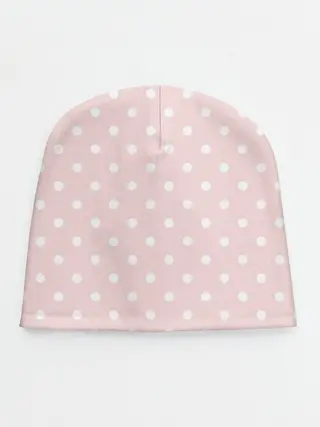 Детская шапка / мелкий горох