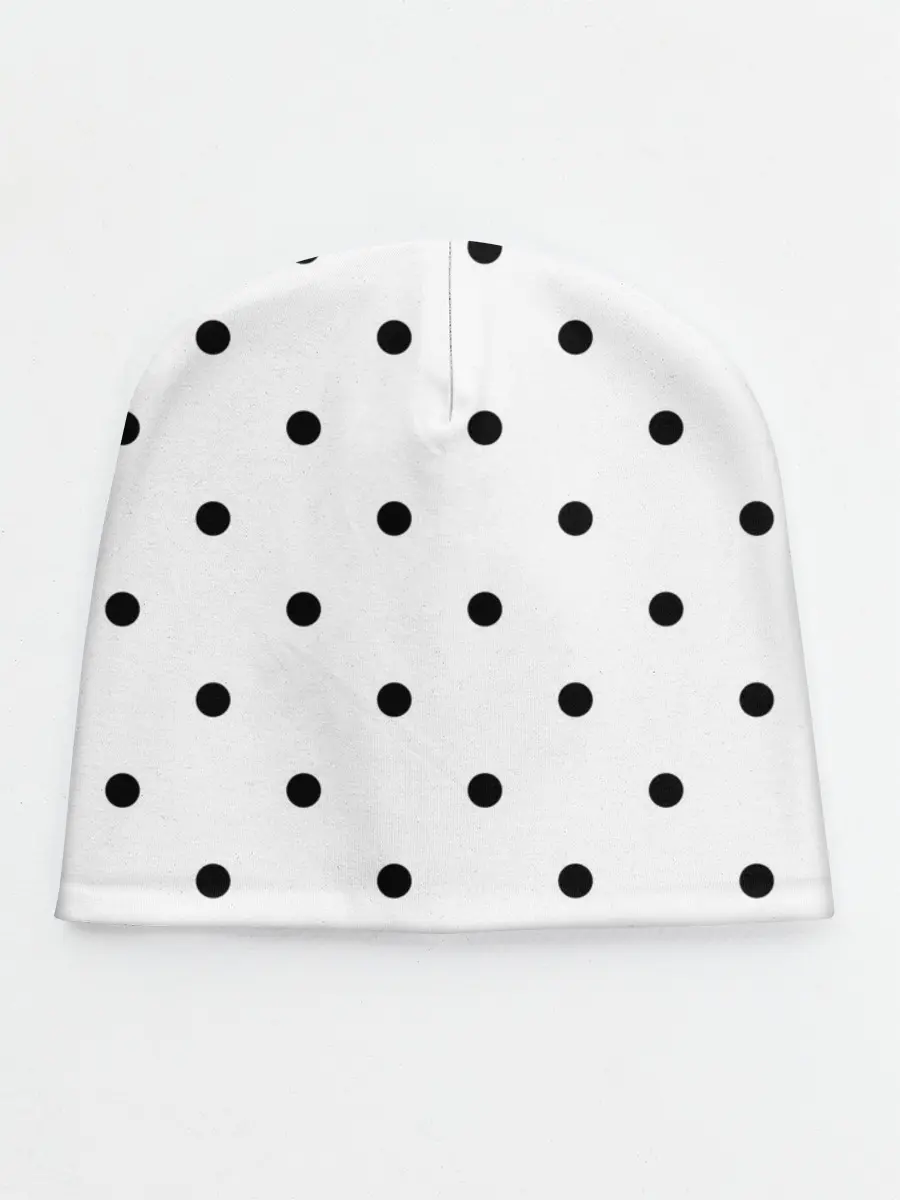 Детская шапка / горошек