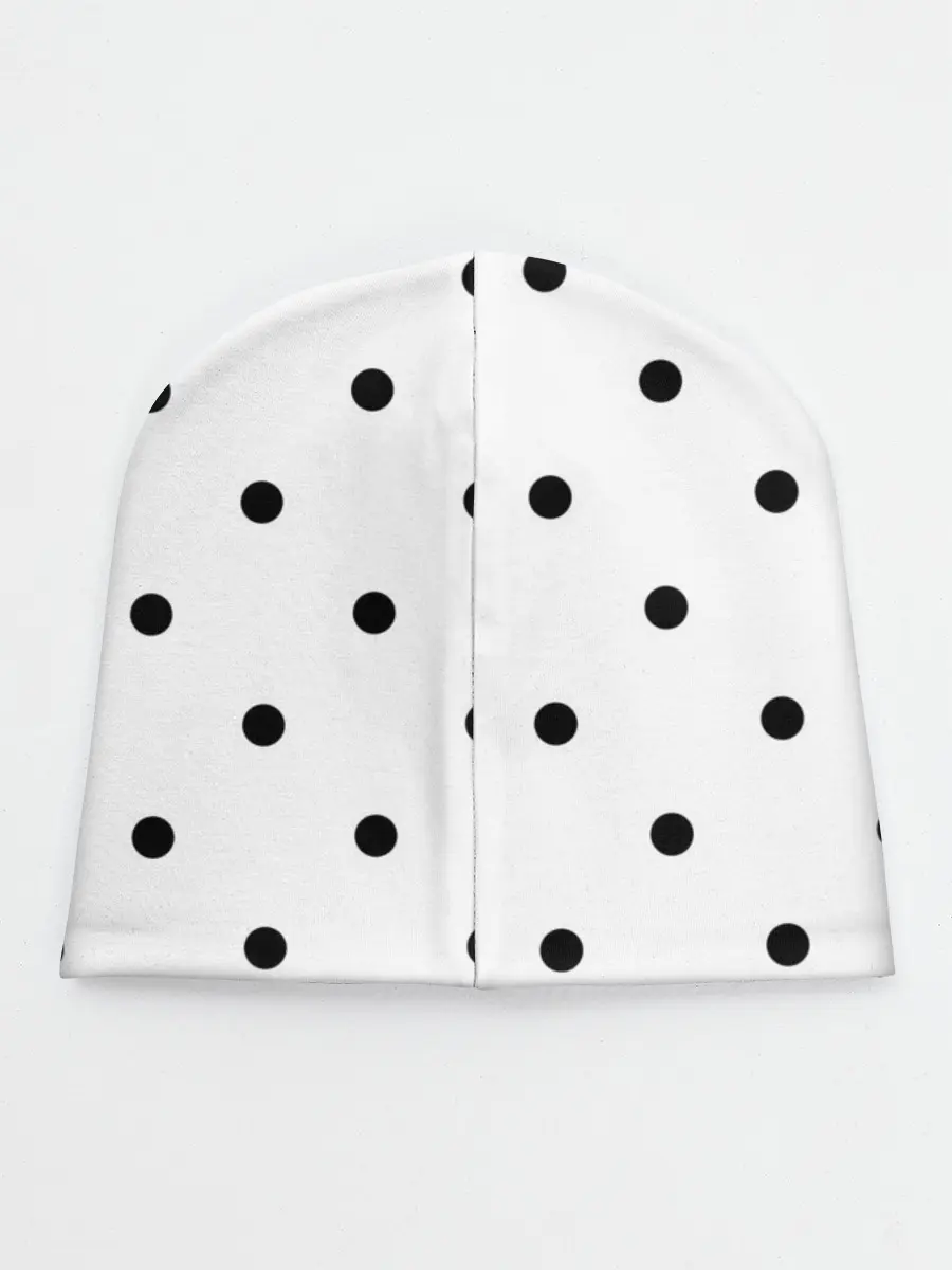 Детская шапка / горошек