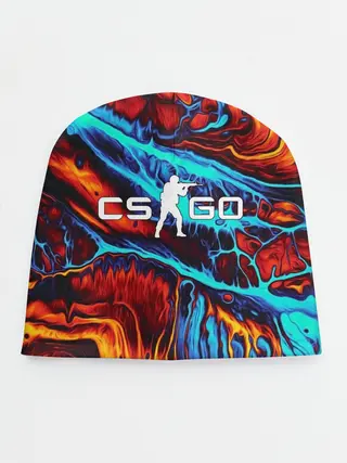 Детская шапка / CS GO STRIPES FLAME | КС ГО ПЛАМЯ
