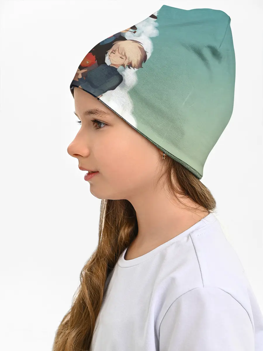 Детская шапка / Хаул, Софи, Кальцифер и другие