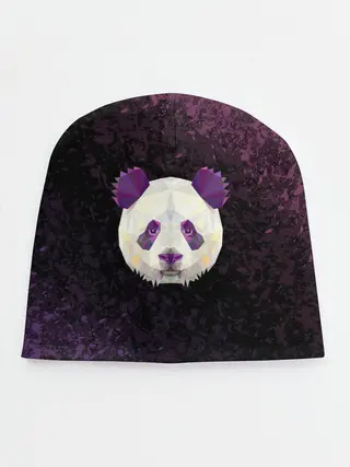 Детская шапка / Панда