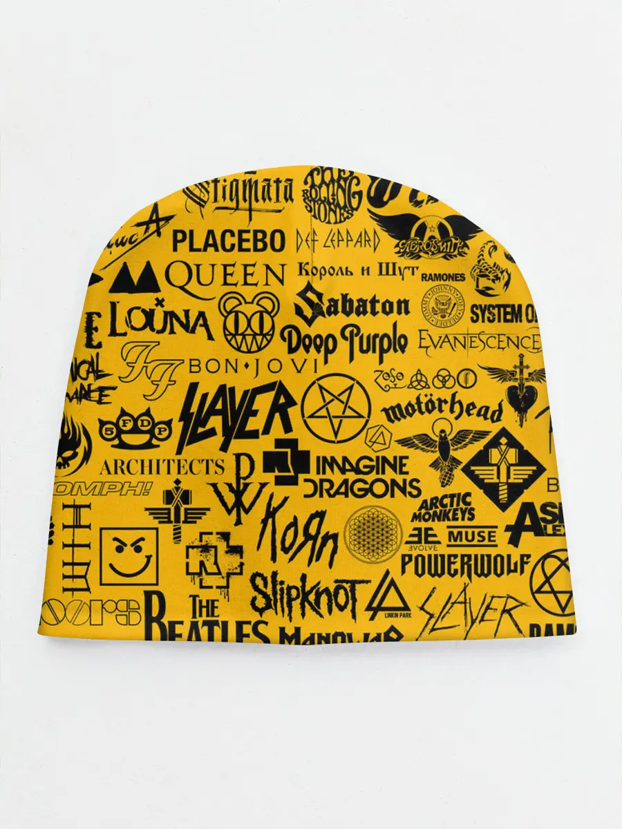 Детская шапка / ЛОГОТИПЫ РОК ГРУПП