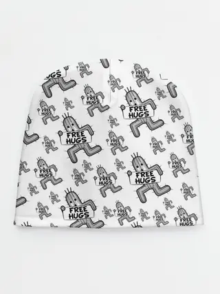 Детская шапка / FREE HUGS