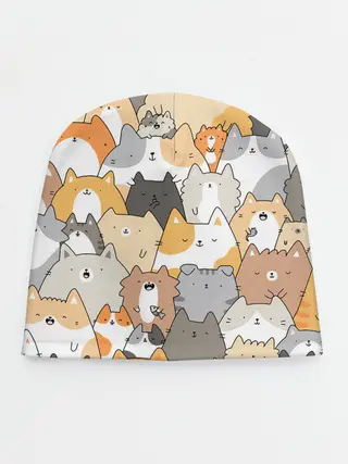 Детская шапка / Кошачья стая