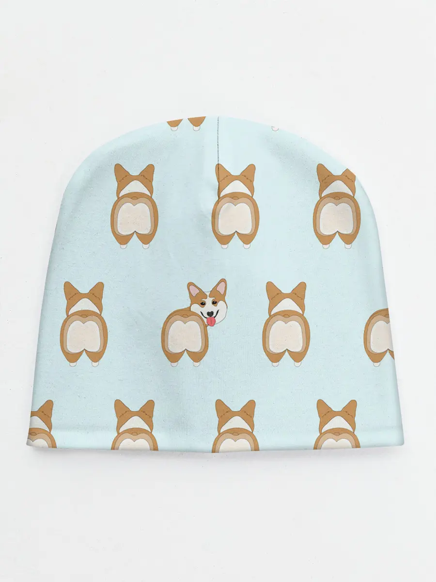 Детская шапка / Корги