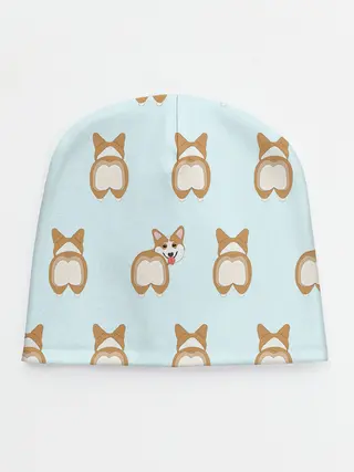 Детская шапка / Корги