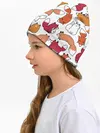 Детская шапка / Милые лисы