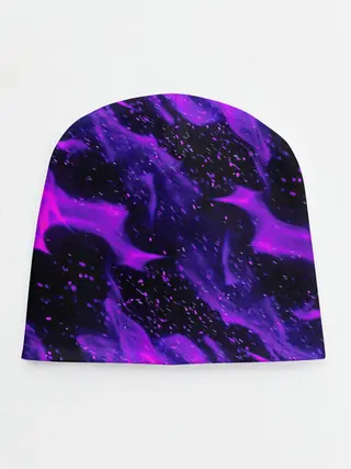 Детская шапка / ФИОЛЕТОВЫЙ ОГОНЬ