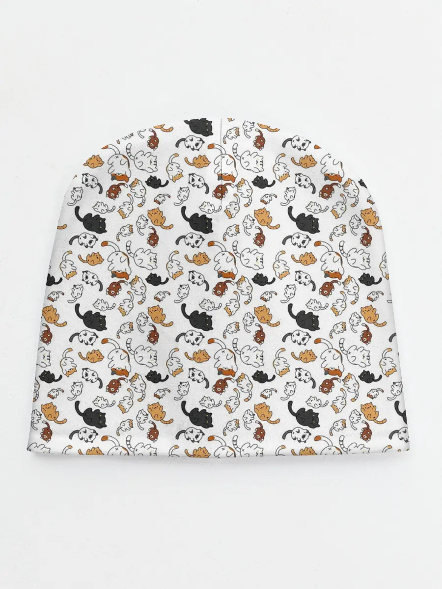 Детская шапка / Котики