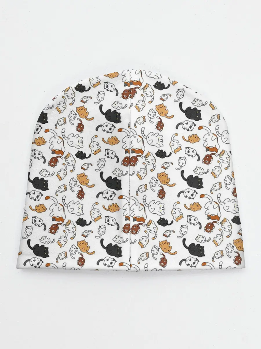 Детская шапка / Котики