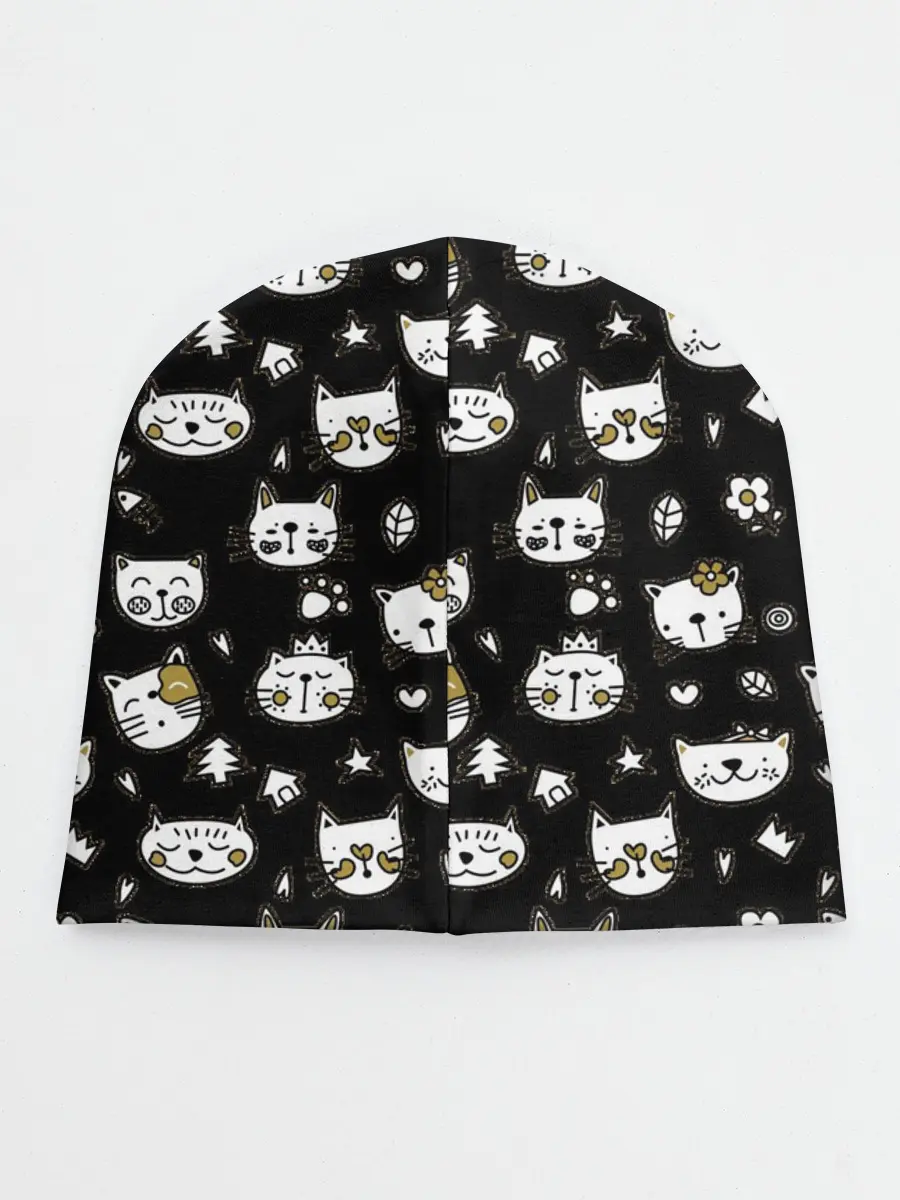 Детская шапка / Котики