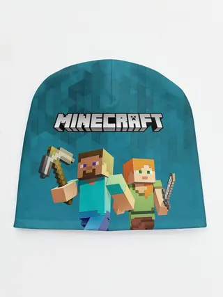 Детская шапка / Minecraft
