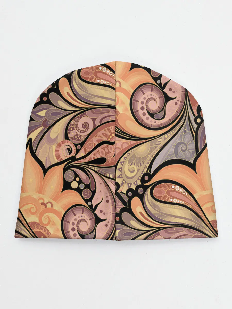 Детская шапка / дудл узоры