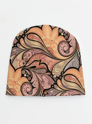 Детская шапка / дудл узоры