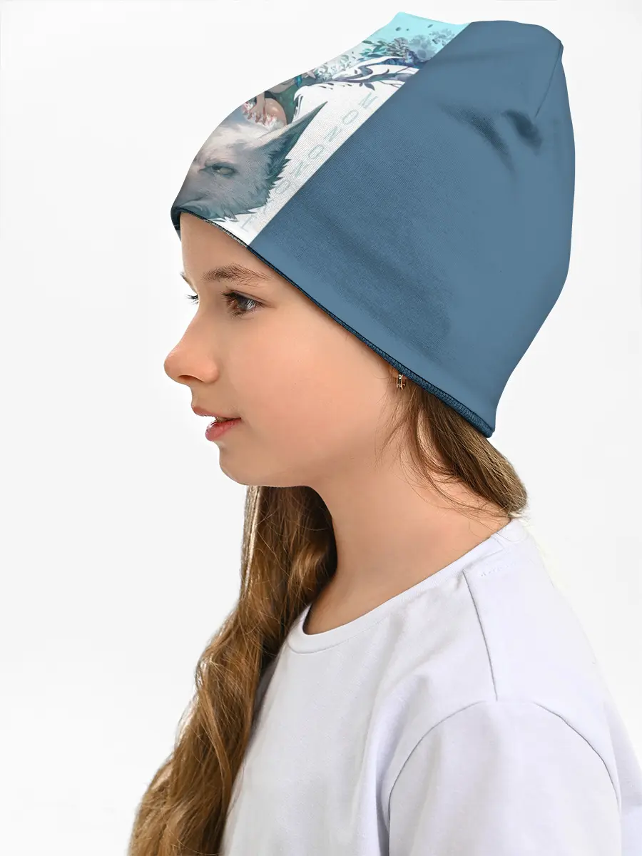 Детская шапка / Mononoke голубое небо