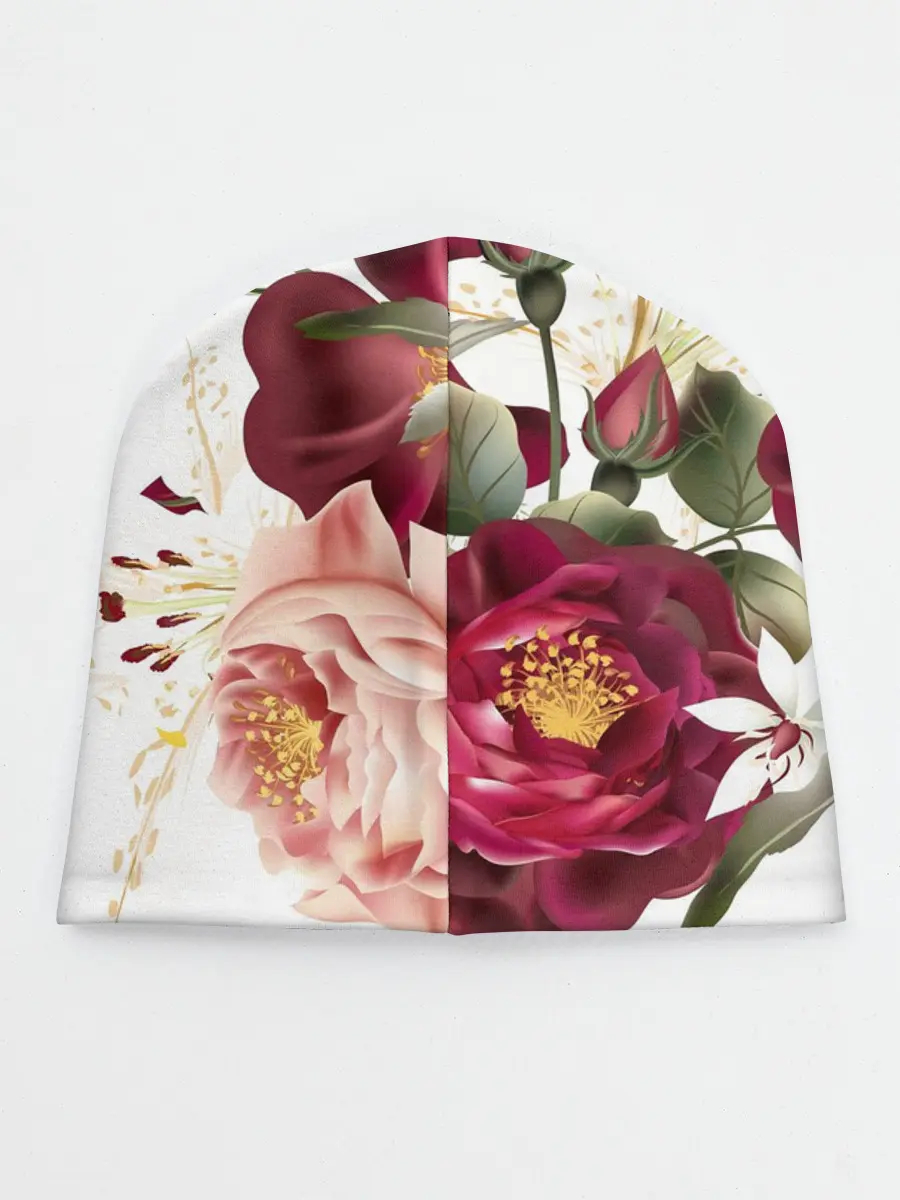 Детская шапка / Розы