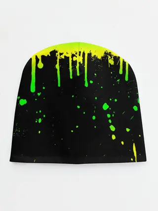 Детская шапка / НЕОНОВЫЕ ПОДТЕКИ