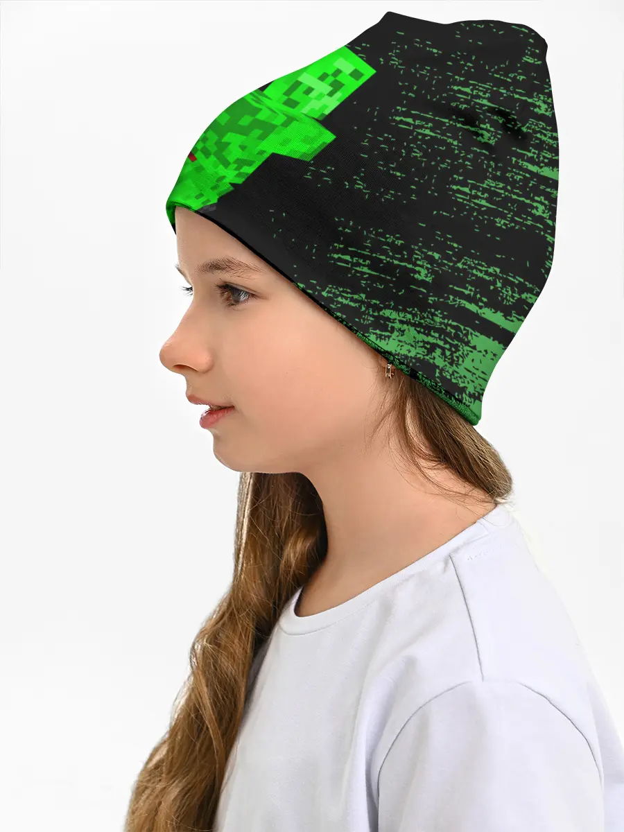 Детская шапка / MINECRAFT CREEPER
