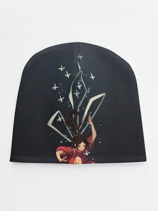 Детская шапка / Тихиро падает