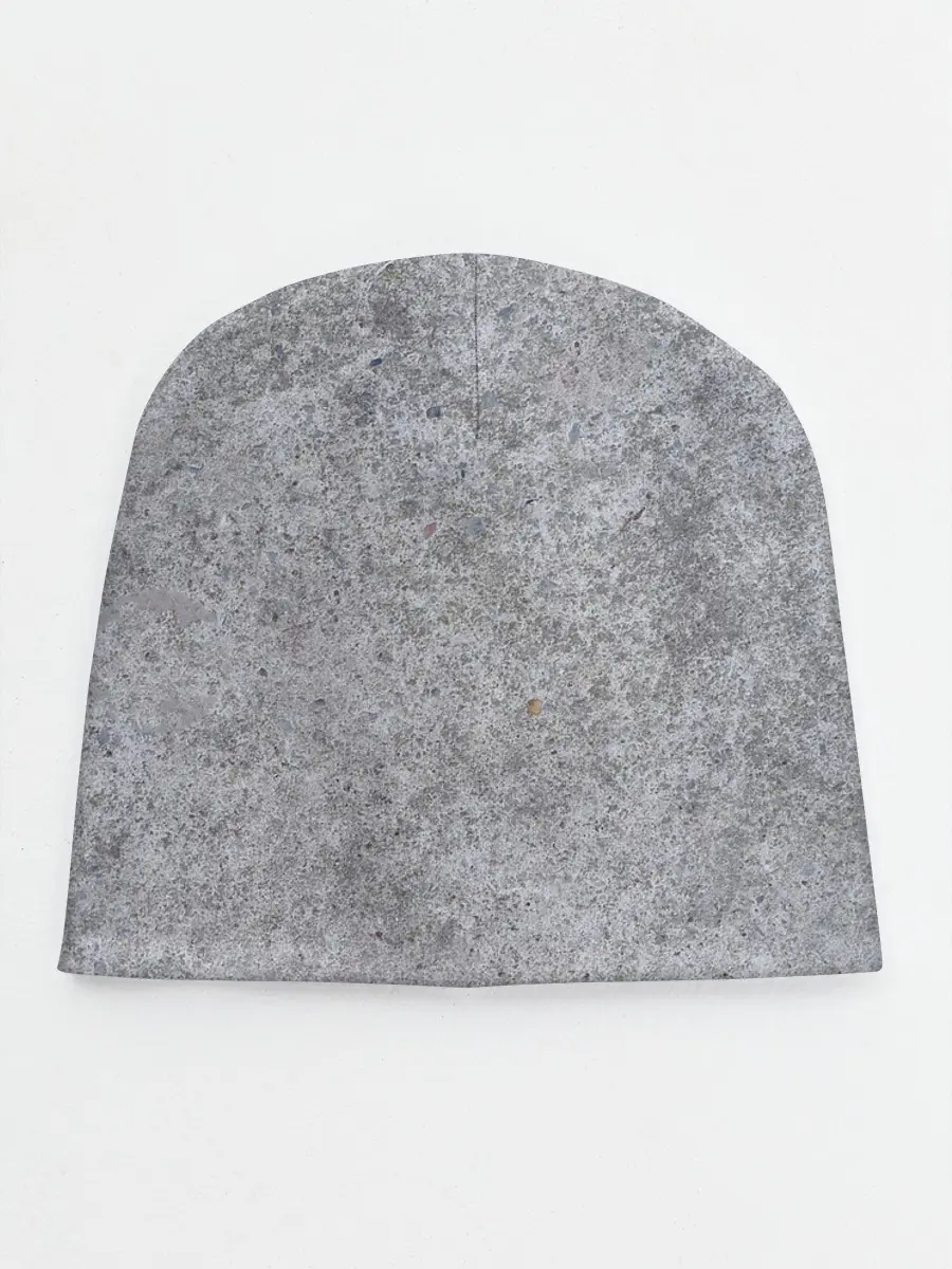 Детская шапка / Серый бетон