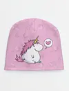 Детская шапка / Пухленький единорог