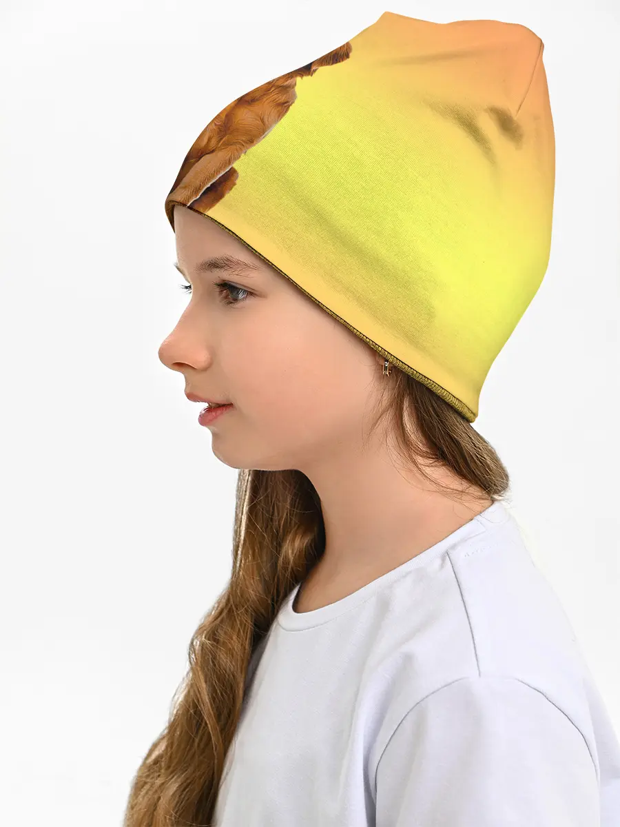 Детская шапка / Золотистый ретривер