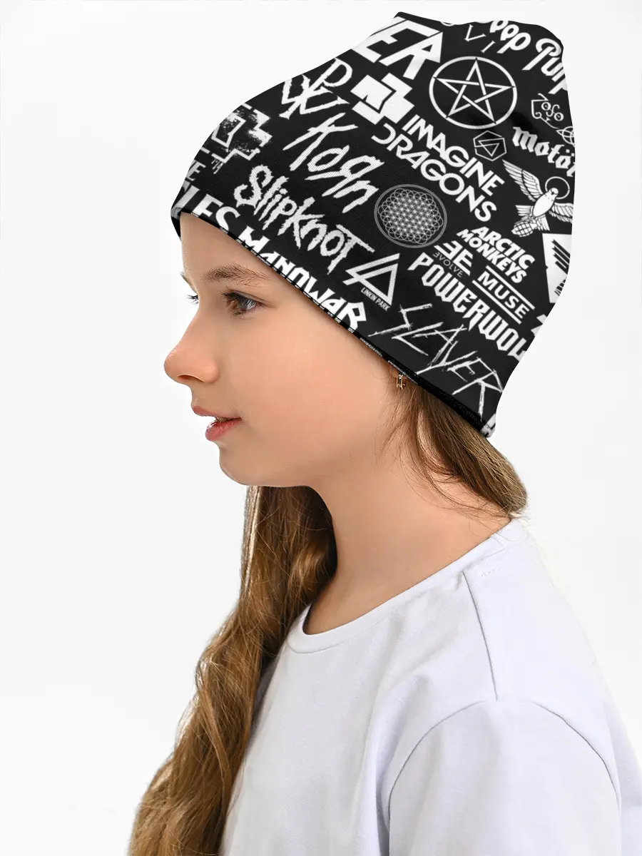 Детская шапка / ЛОГОТИПЫ РОК ГРУПП