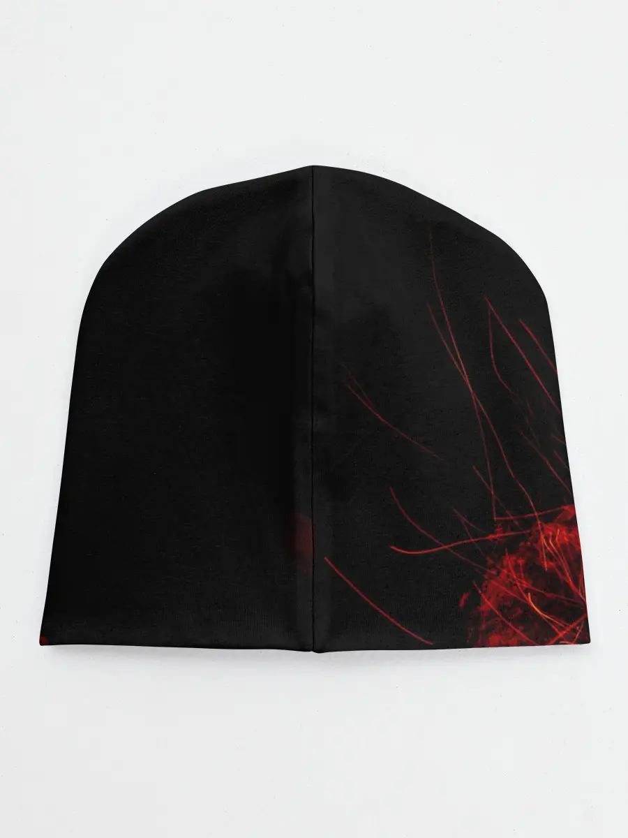 Детская шапка / Ночной костер в лесу