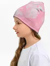 Детская шапка / Розовая Богемия