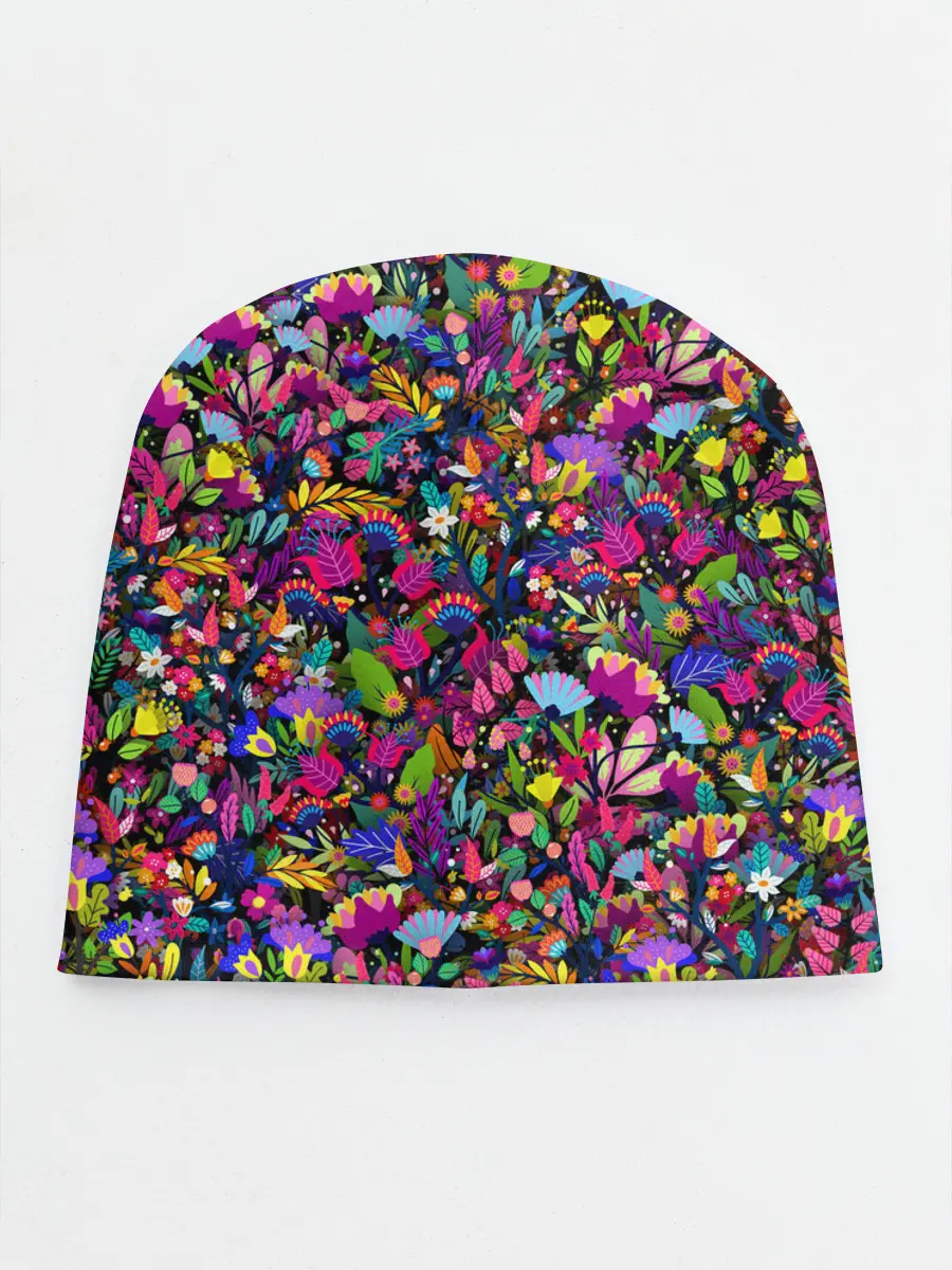 Детская шапка / Мистические цветы