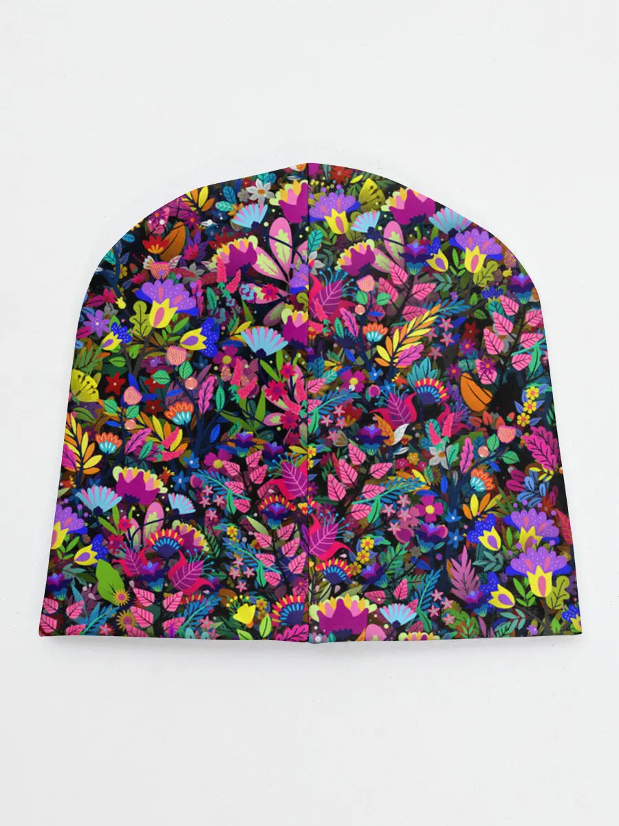 Детская шапка / Мистические цветы