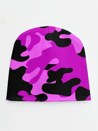 Детская шапка / Цветной камуфляж