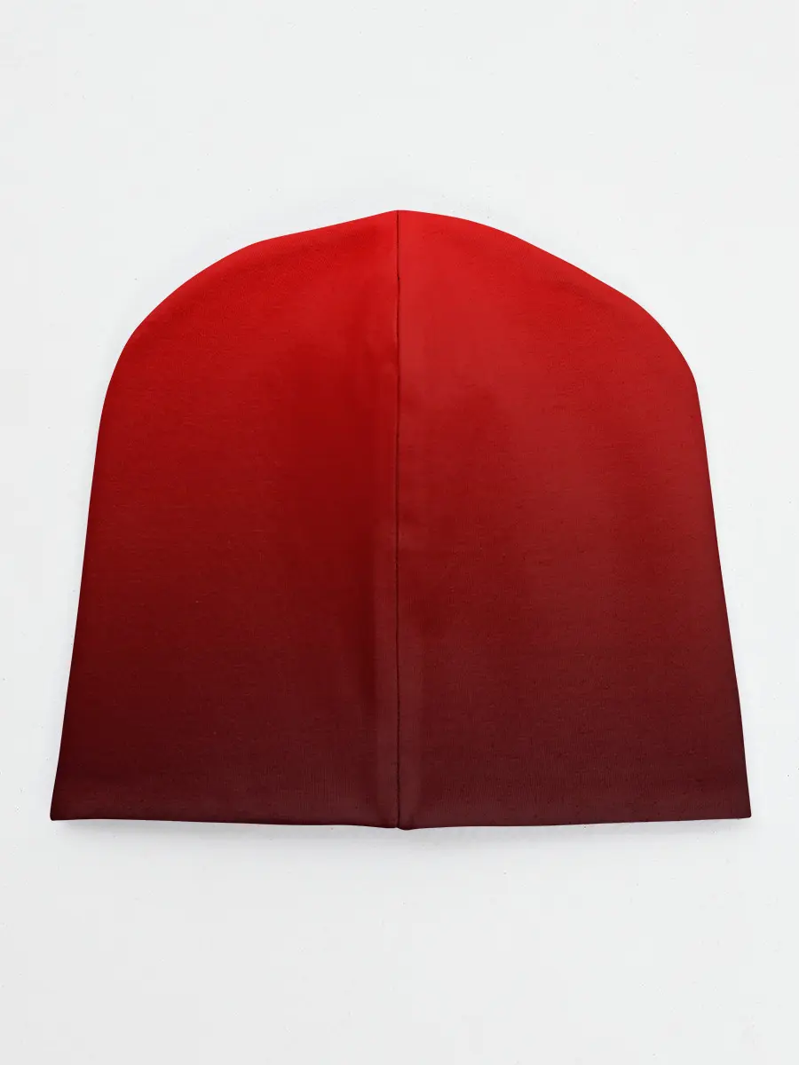 Детская шапка / monokuma на красном градиенте