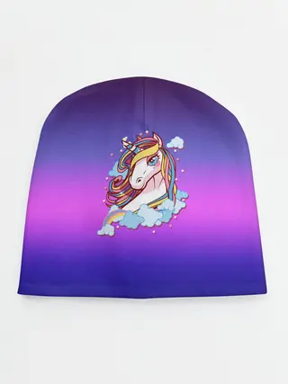 Детская шапка / Единорог