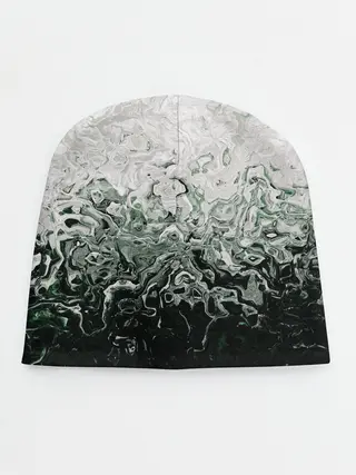 Детская шапка / Разводы жидкость абстракция
