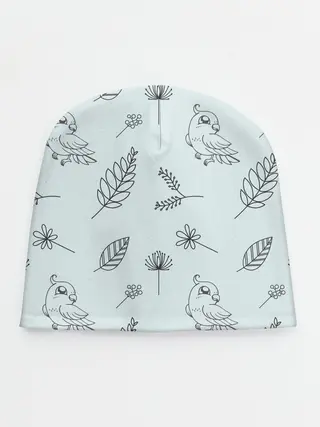 Детская шапка / Милые птички