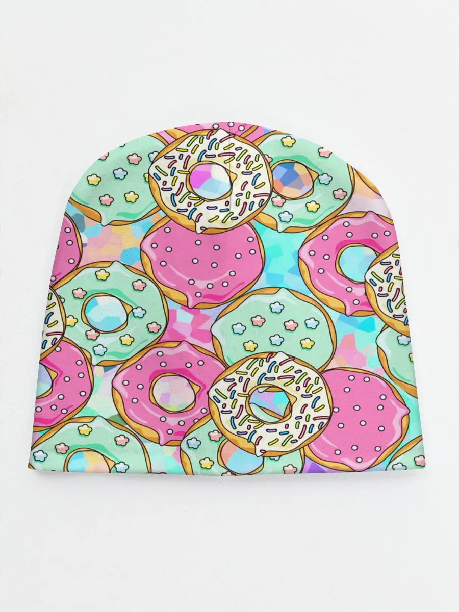 Детская шапка / Пончики