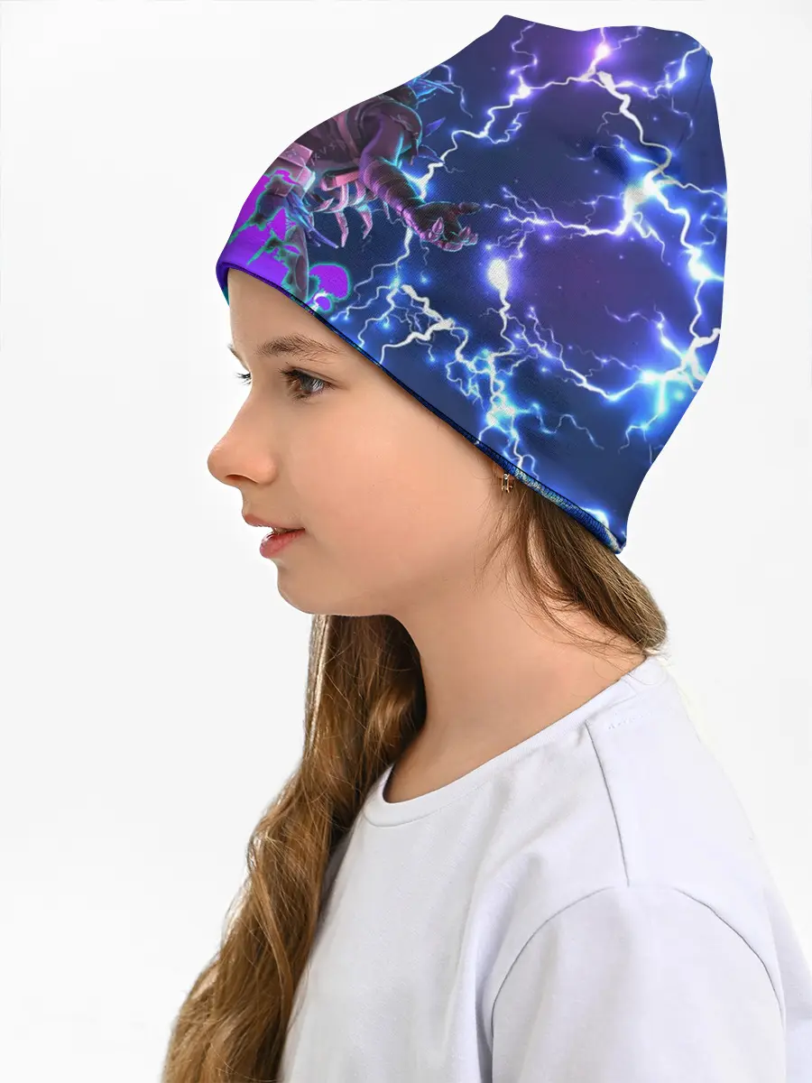 Детская шапка / Фортнайт | Молнии