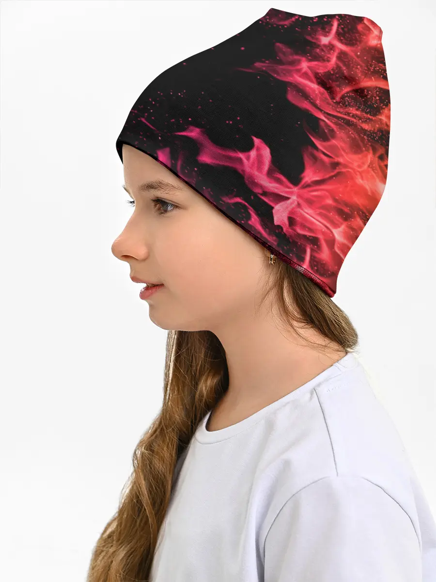 Детская шапка / ОГОНЬ