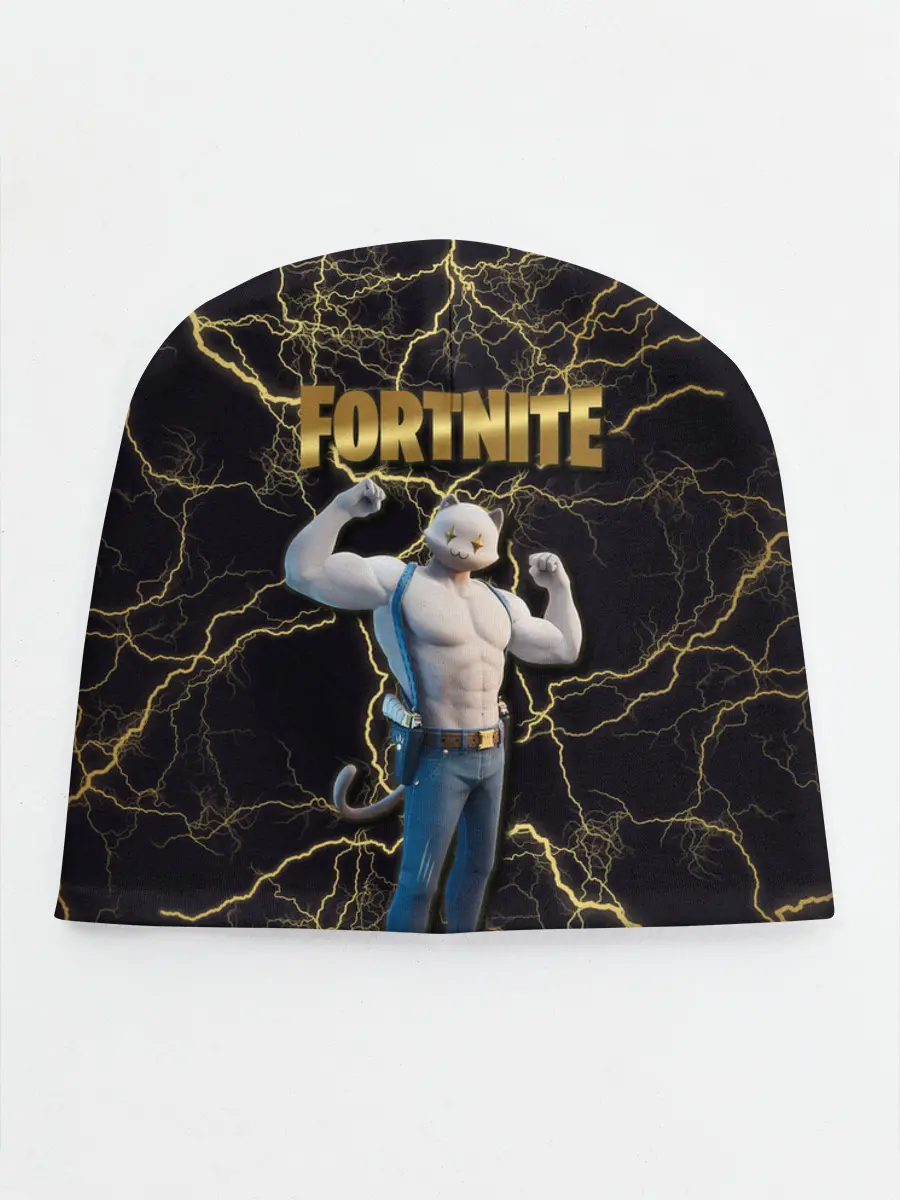 Детская шапка / Meowcles Fortnite 2