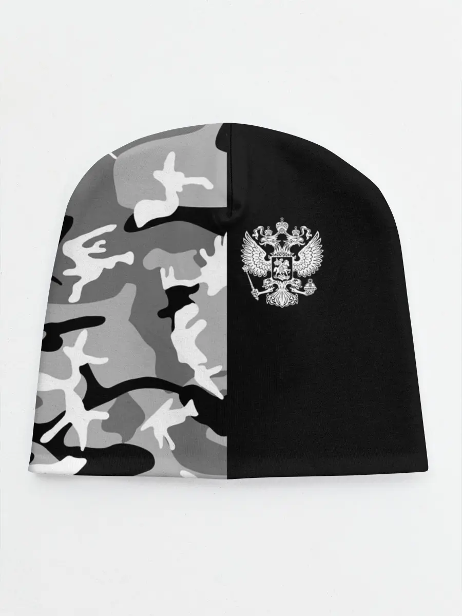 Детская шапка / Россия камуфляж