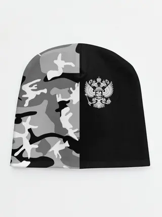 Детская шапка / Россия камуфляж