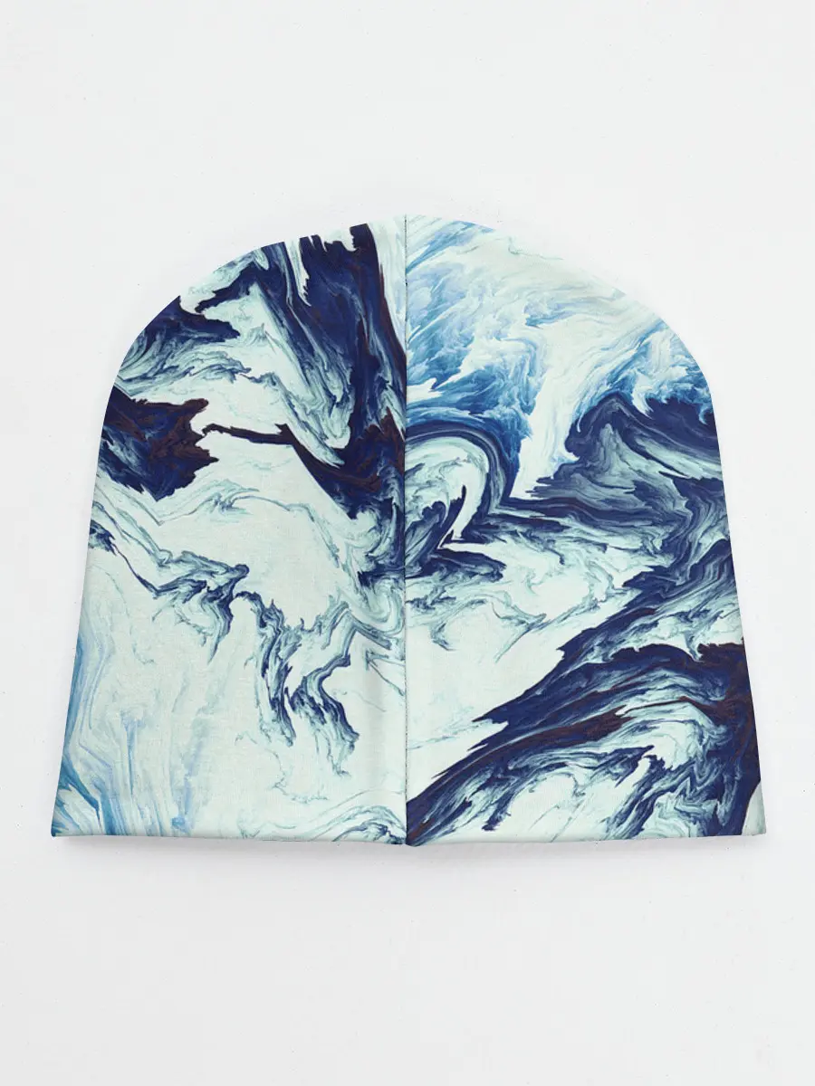 Детская шапка / Абстракция смешивание разводы