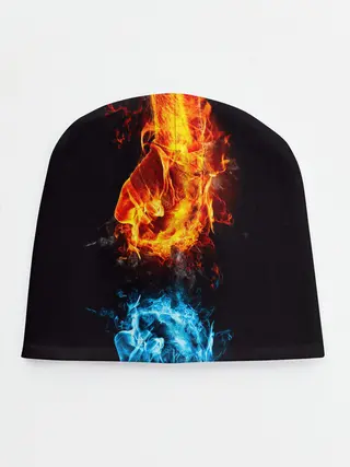 Детская шапка / Огонь и Вода