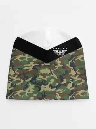 Детская шапка / Россия камуфляж