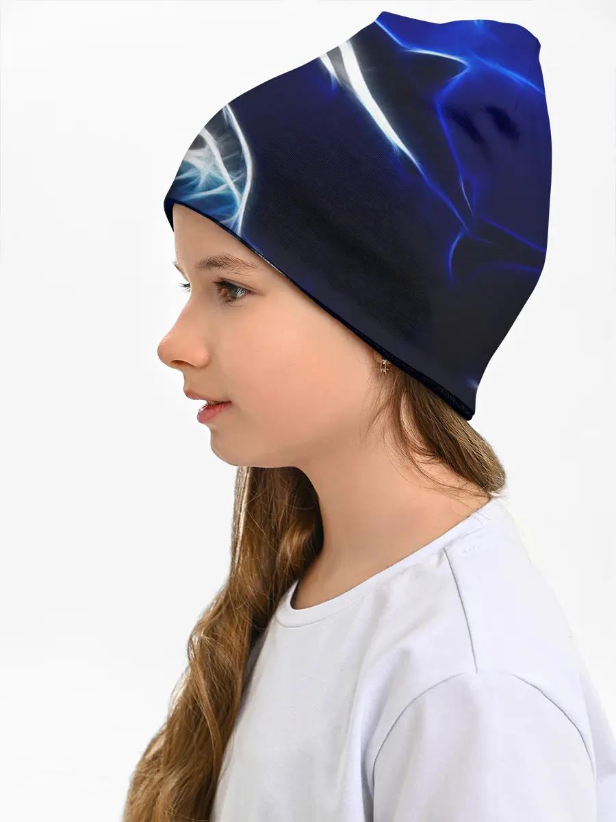 Детская шапка / ДЕЛЬФИН В МОРЕ.