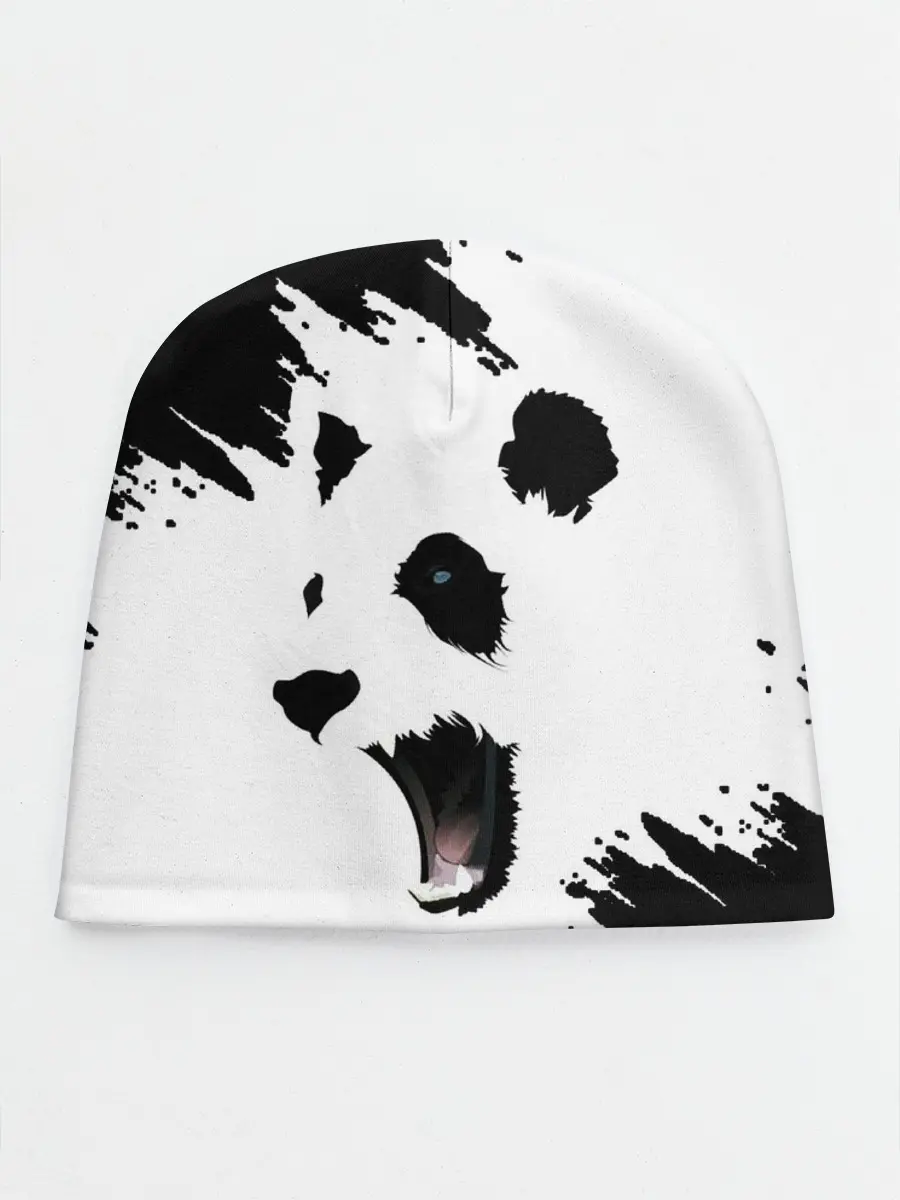 Детская шапка / Панда | ЧБ